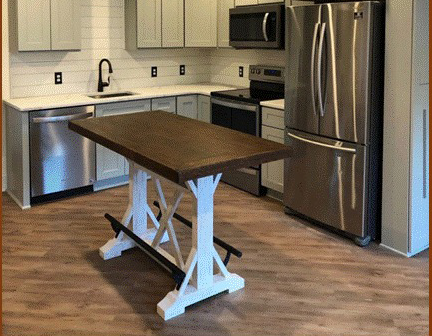 Luxury vinyl plank flooring installation by DWR Services LLC in Cobb County, Georgia &ndash; photo 2