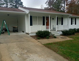 Siding replacement with cement board siding by DWR Services LLC in West Georgia &ndash; photo 4